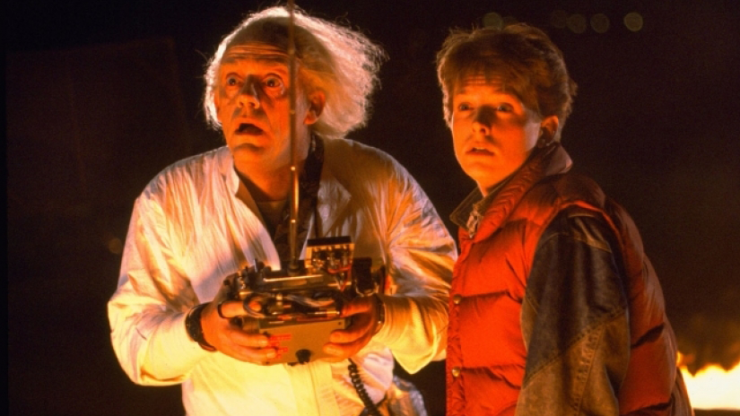 The first time we saw the time machine in action