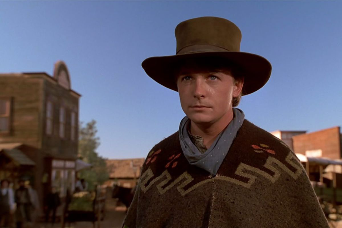 Marty after travelling back to 1885